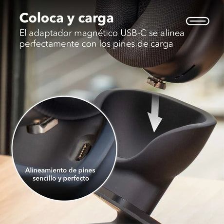 Base_Carga_Mophie_AirPods_Max_USB-C_Negro_Imagen_posicion_4_iShop_Panama