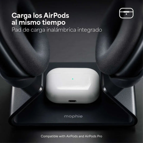 Base_Carga_Mophie_AirPods_Max_USB-C_Negro_Imagen_posicion_7_iShop_Panama