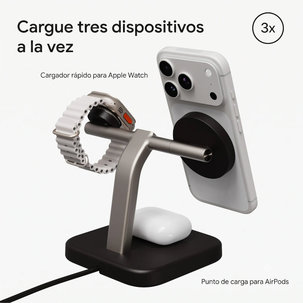 Base_Carga_Inalambrica_Mophie_Qi2_3_en_1_Negro_Imagen_posicion_2_iShop_Panama