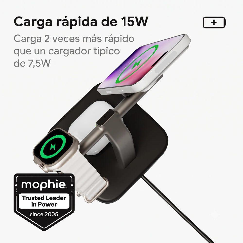 Base_Carga_Inalambrica_Mophie_Qi2_3_en_1_Negro_Imagen_posicion_3_iShop_Panama