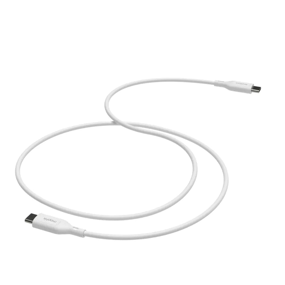 Cable Mophie essential USB-C a USB-C 60w 2m - Blanco
