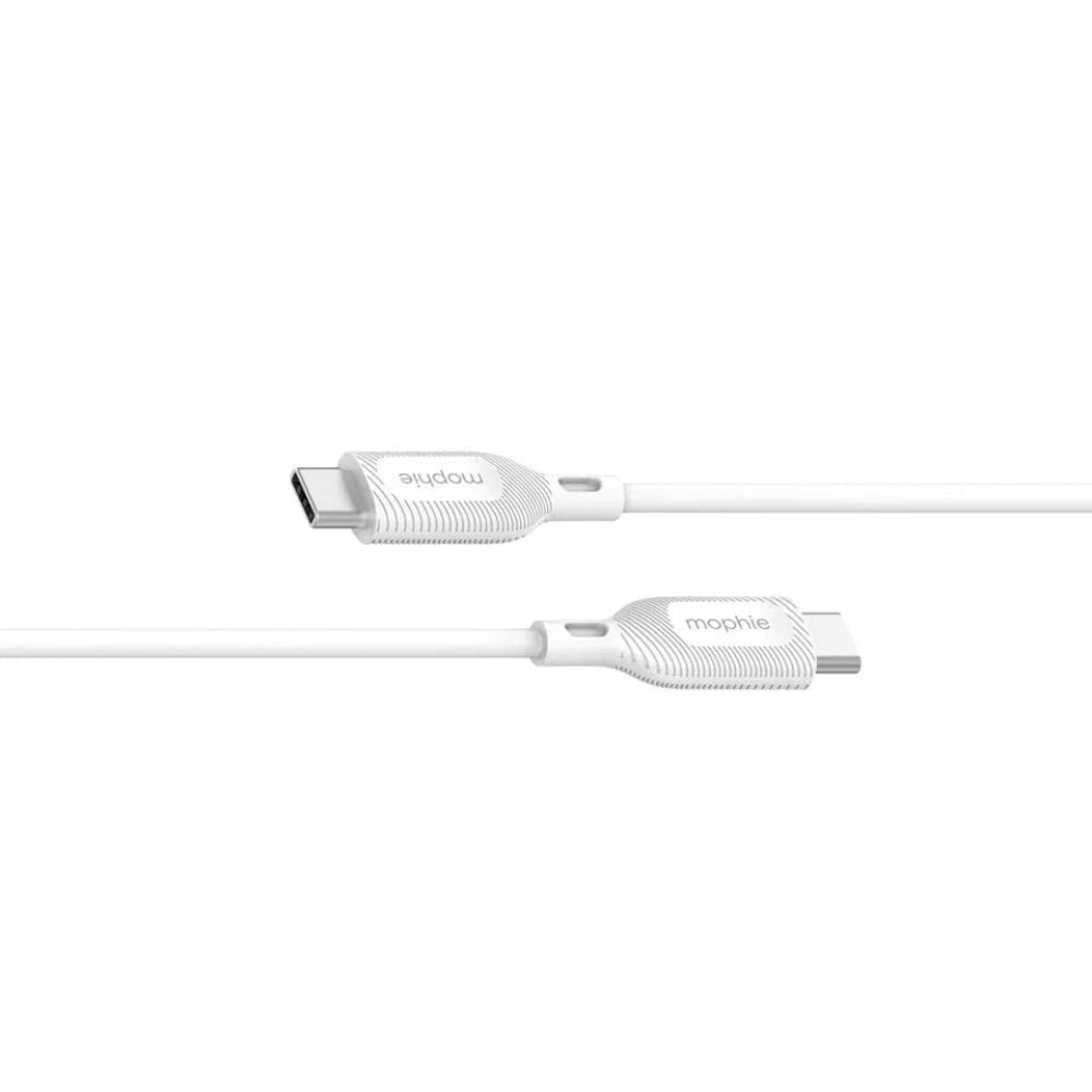 Cable Mophie essential USB-C a USB-C 60w 2m - Blanco