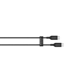 Cable Mophie essential trenzado USB-C a USB-C 60w 1m - Negro