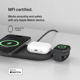 Cargador inalámbrico USB-C Belkin para Apple Watch - Negro