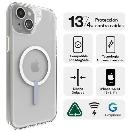 Case_Zagg_Cristal_Palace_Snap_con_MagSafe_para_iPhone_13_14_15_Transparente_Imagen_posicion_2_iShop_Panama