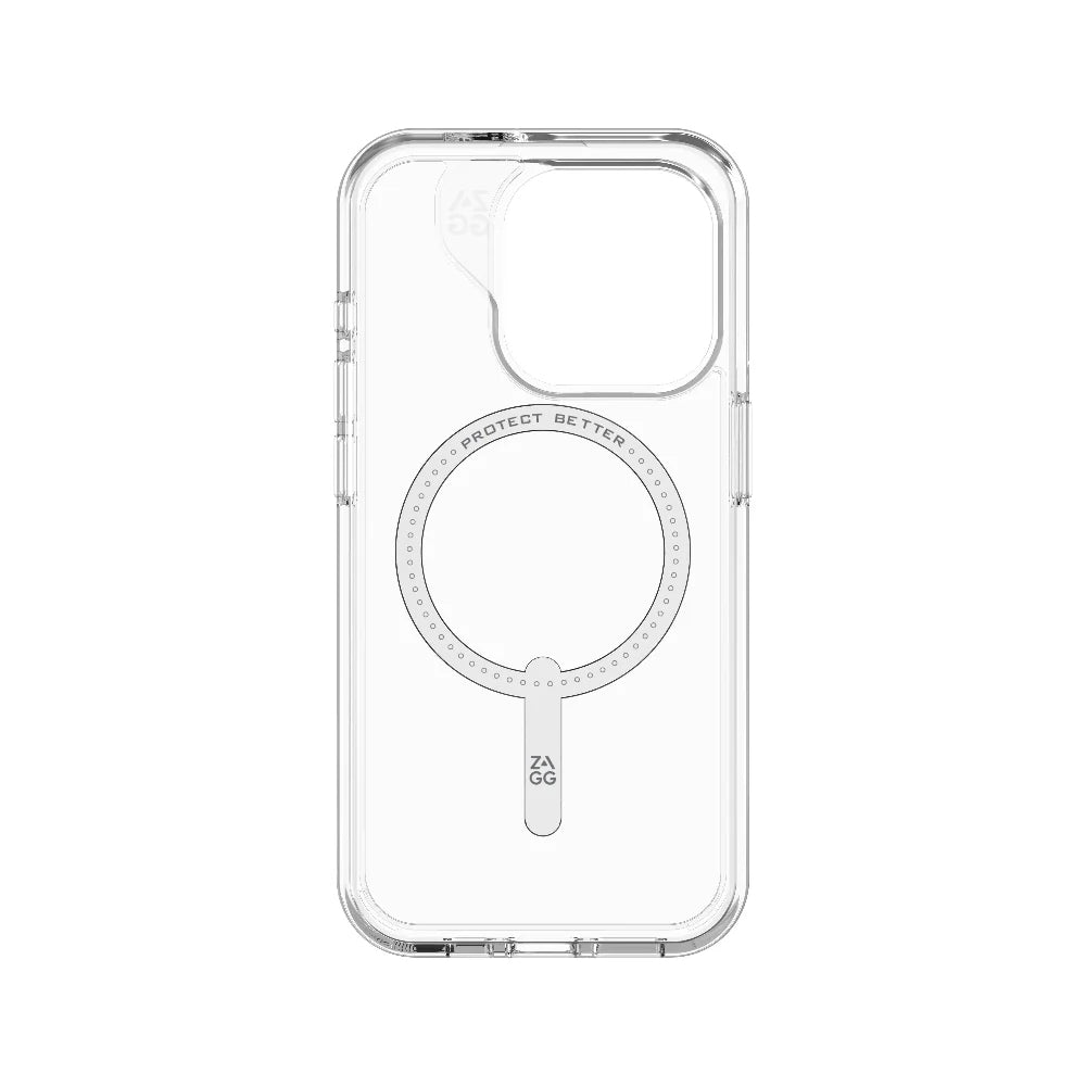 Case Zagg Cristal Palace Snap con Magsafe para iPhone 13/14/15 - Transparente
