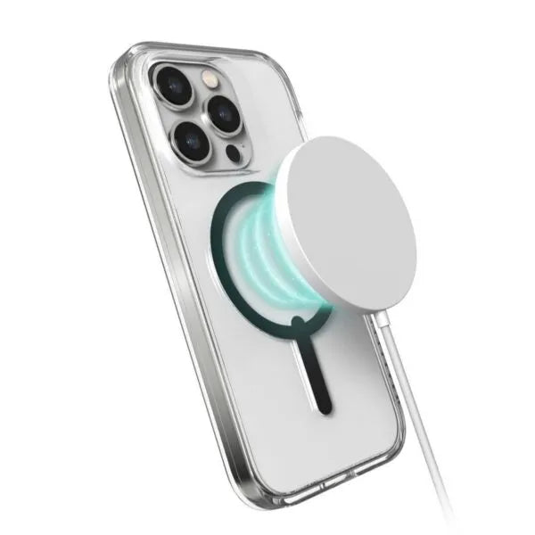 Case ZAGG Kickstand Crystal Palace Snap Magsafe para iPhone 15/14/13 - Transparente