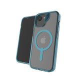 Case ZAGG Santa Cruz Snap Magsafe para iPhone 16e - Azul