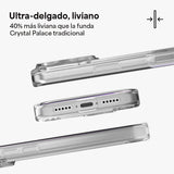Case_Zagg_Crystal_Palace_Snap_Magsafe_para_iPhone_17_Transparente_Posición_3_iShop_Panamá