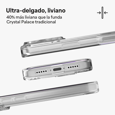 Case_Zagg_Crystal_Palace_Snap_Magsafe_para_iPhone_17_Pro_Transparente_Posición_3_iShop_Panamá