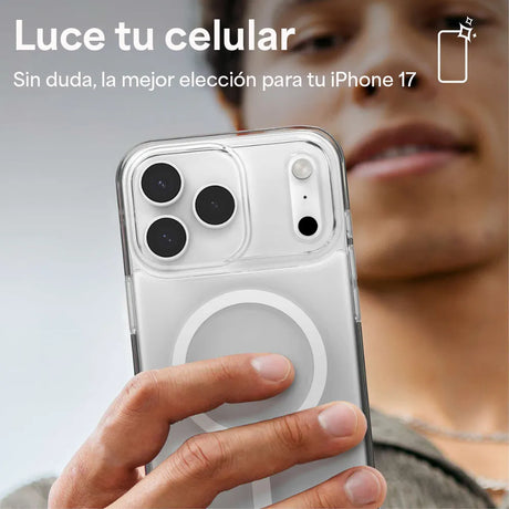 Case_Zagg_Crystal_Palace_Snap_Magsafe_para_iPhone_17_Pro_Transparente_Posición_8_iShop_Panamá