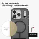 Case ZAGG Santa Cruz con MagSafe KS para iPhone 17 Pro - Negro Medianoche
