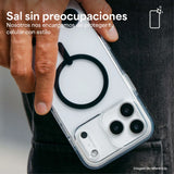 Case ZAGG Santa Cruz con MagSafe KS para iPhone 17 Pro Max - Negro Medianoche