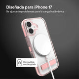 Case Zagg Santa Cruz Snap Magsafe KS para iPhone 17 - Rosa Patel