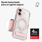 Case Zagg Santa Cruz Snap Magsafe KS para iPhone 17 - Rosa Patel