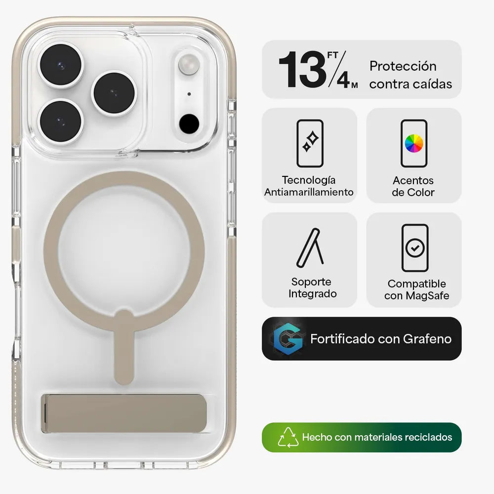 Case_ZAGG_Santa_Cruz_Snap_MagSafe_KS_para_iPhone_17_Pro_Titanio_imagen_posicion_2_iShop_Panama