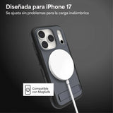 Case ZAGG Sedona Snap MagSafe KS para iPhone 17 Pro - Carbón