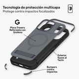 Case_ZAGG_Sedona_Snap_MagSafe_KS_para_iPhone_17_Pro_Max_Carbón_Posición_6_iShop_Panamá