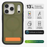 Case_ZAGG_Sedona_Snap_MagSafe_KS_para_iPhone_17_Pro_Verde_Musgo_Imagen_posicion_2_iShop_Panama
