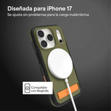 Case_ZAGG_Sedona_Snap_MagSafe_KS_para_iPhone_17_Pro_Verde_Musgo_Imagen_posicion_3_iShop_Panama