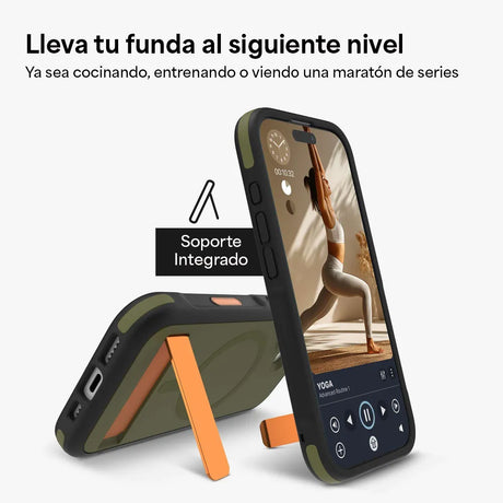 Case_ZAGG_Sedona_Snap_MagSafe_KS_para_iPhone_17_Pro_Verde_Musgo_Imagen_posicion_6_iShop_Panama