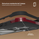 Case_ZAGG_Rainier_con_MagSafe_KS_para_iPhone_17_Negro_Humo_Posición_9_iShop_Panamá