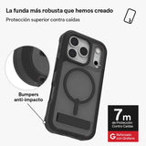 Case_ZAGG_Rainier_con_MagSafe_KS_para_iPhone_17_Pro_Max_Negro_Humo_Posición_4_iShop_Panamá