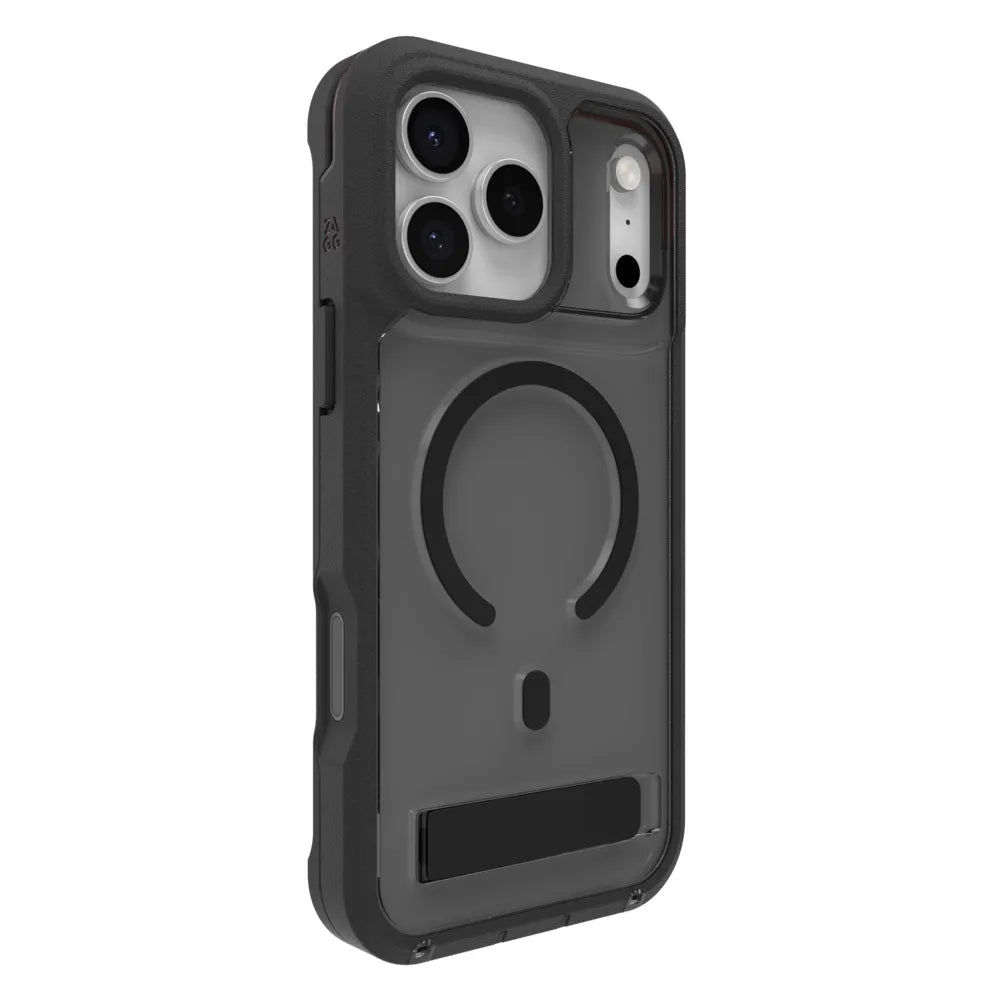 Case ZAGG Santa Cruz con MagSafe KS para iPhone 17 Pro - Negro Medianoche