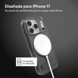 Case ZAGG Santa Cruz con MagSafe KS para iPhone 17 Pro Max - Negro Medianoche