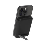 Batería Magnética Inalámbrica Belkin Qi2 - 8000 mAh + Soporte - Negro