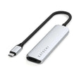 Adaptador Multipuerto Satechi Slim 4 en 1 USB-C - Plata