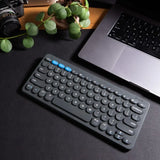 Teclado de Escritorio ZAGG de 12 de Carga Inalámbrica - Negro