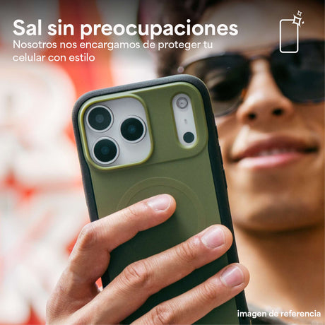 Case ZAGG Sedona Snap MagSafe KS para iPhone 17 Pro Max - Carbón