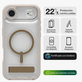 Case ZAGG Rainier con MagSafe KS para iPhone 17 Air - Arena