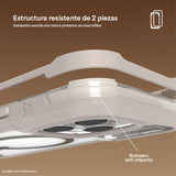 Case ZAGG Rainier con MagSafe KS para iPhone 17 Air - Arena
