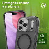 Case ZAGG Santa Cruz con MagSafe KS para iPhone 17 Pro Max - Negro Medianoche