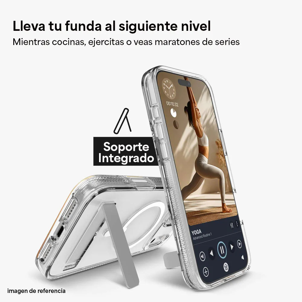 Case ZAGG Santa Cruz Snap MagSafe KS para iPhone 17 Pro - Titanio