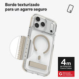 Case ZAGG Santa Cruz Snap MagSafe KS para iPhone 17 Pro - Titanio