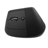 Mouse Logitech Lift Vertical Ergonómico - Grafito
