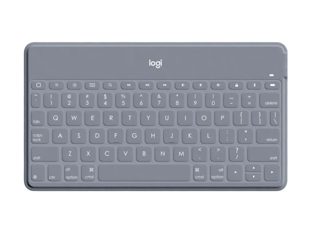 Teclado Logitech KEYS-TO-GO Ultra Slim para Dispositivos iOS - Negro