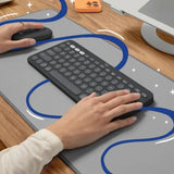 Teclado Bluetooth Multidispositivo Logitech Pebble Keys 2 K380s - Grafito