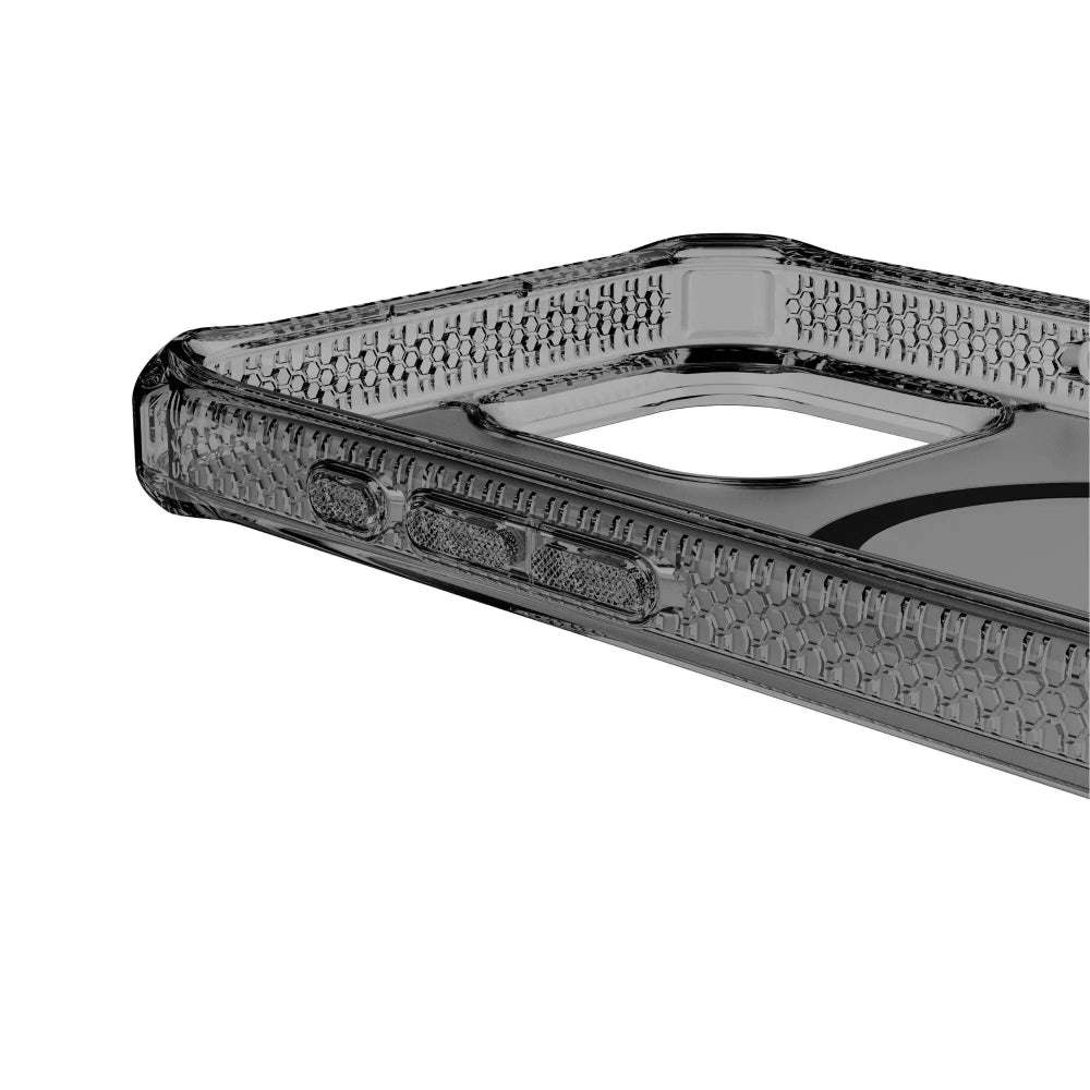 Case ItSkins Hybrid R Vapor con MagSafe para iPhone 16 Pro Max - Negro