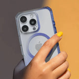 Case ItSkins Hybrid R Mood con Magsafe para iPhone 16 Pro Max - lavanda