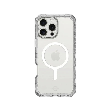 Case ItSkins Supreme R Clear con MagSafe para iPhone 16 Pro Max - Transparente