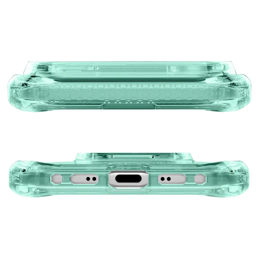 Case ItSkins Hybrid R Vapor con MagSafe para iPhone 17 Air - Verde