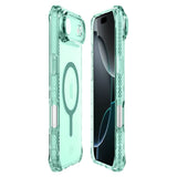 Case ItSkins Hybrid R Vapor con MagSafe para iPhone 17 Air - Verde