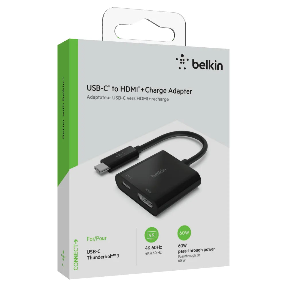Adaptador Belkin USB-C a HDMI - Negro