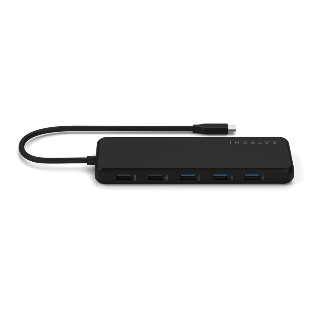 Adaptador Multipuerto Satechi de Triple Pantalla 13 en 1 USB-C - Negro
