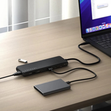 Adaptador Multipuerto Satechi de Triple Pantalla 13 en 1 USB-C - Negro