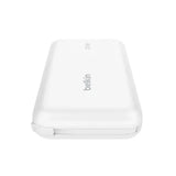Bateria Externa Belkin 10K con Cable USB-C Integrado 20W - Blanca